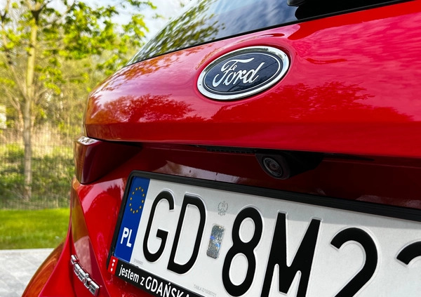 Ford Fiesta cena 39900 przebieg: 109000, rok produkcji 2018 z Gdańsk małe 667